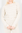 Banded Boat Neck Sweater Distressed in Cream