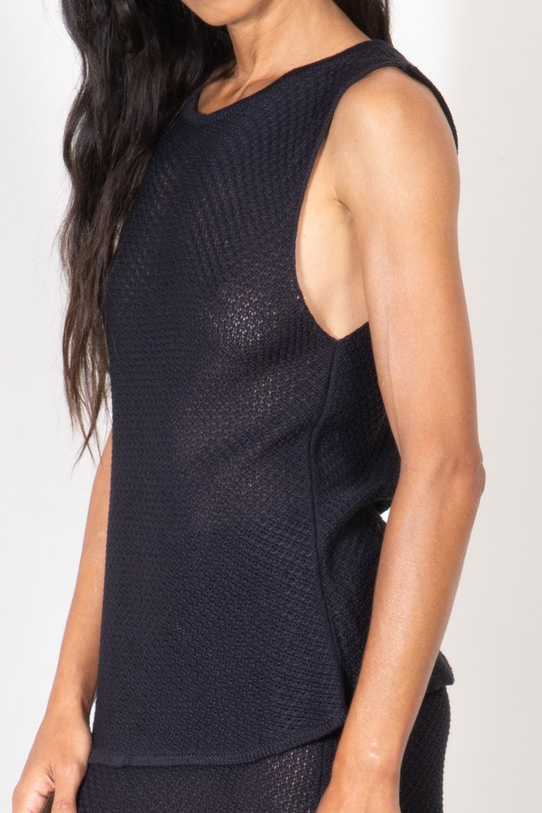 Boxy Tank in Fine Mesh