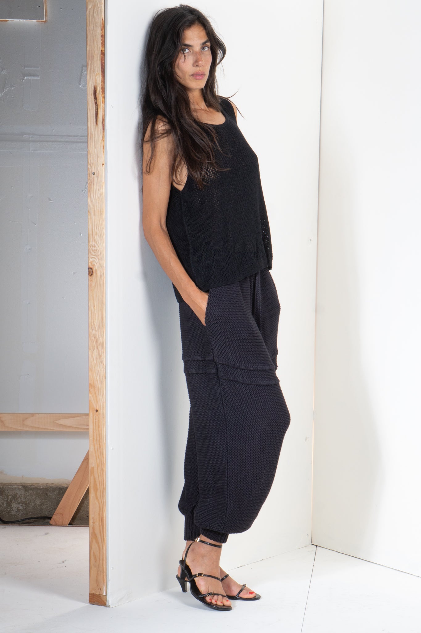 Boxy Tank in Heavy Guage Yarn