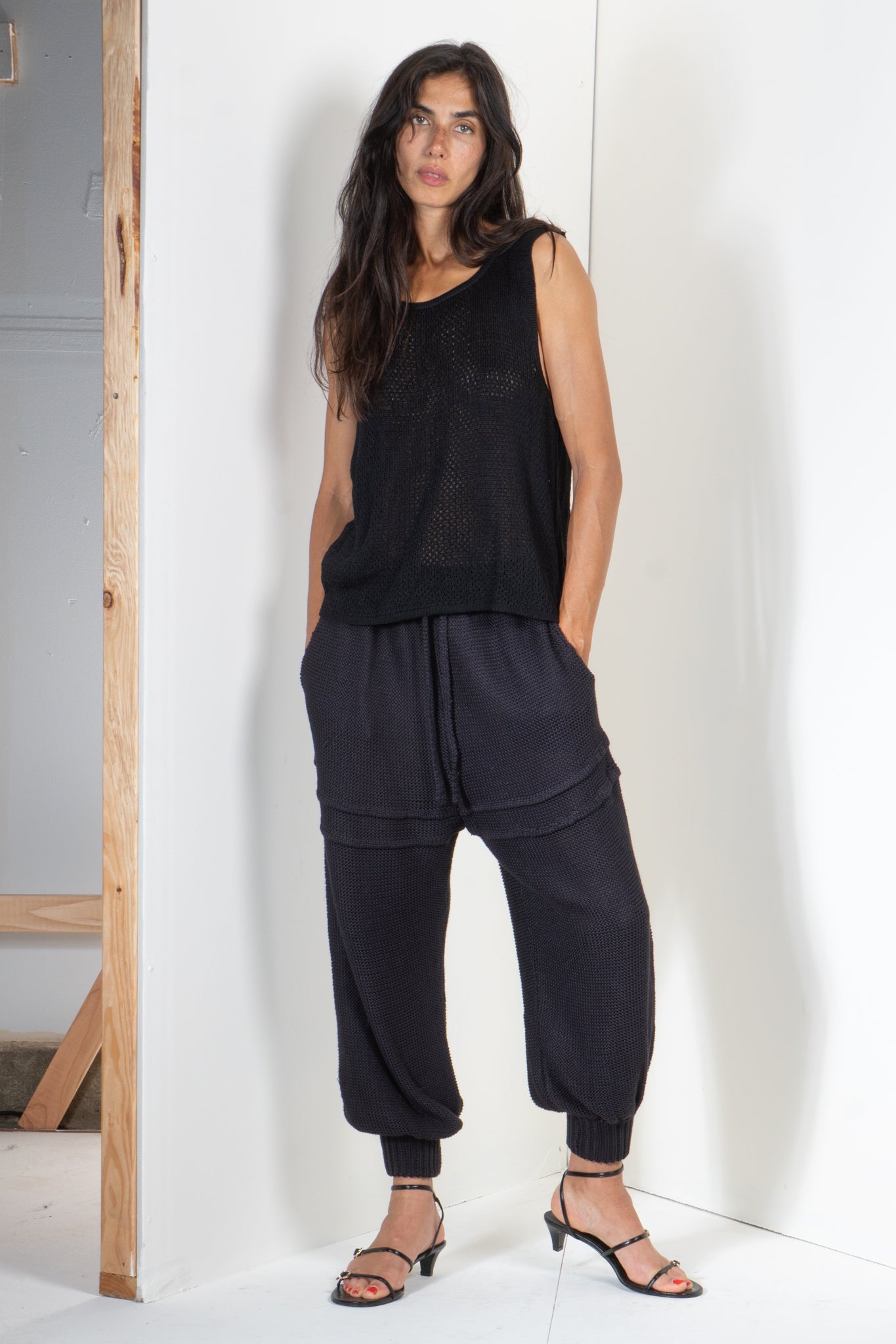 Boxy Tank in Heavy Guage Yarn