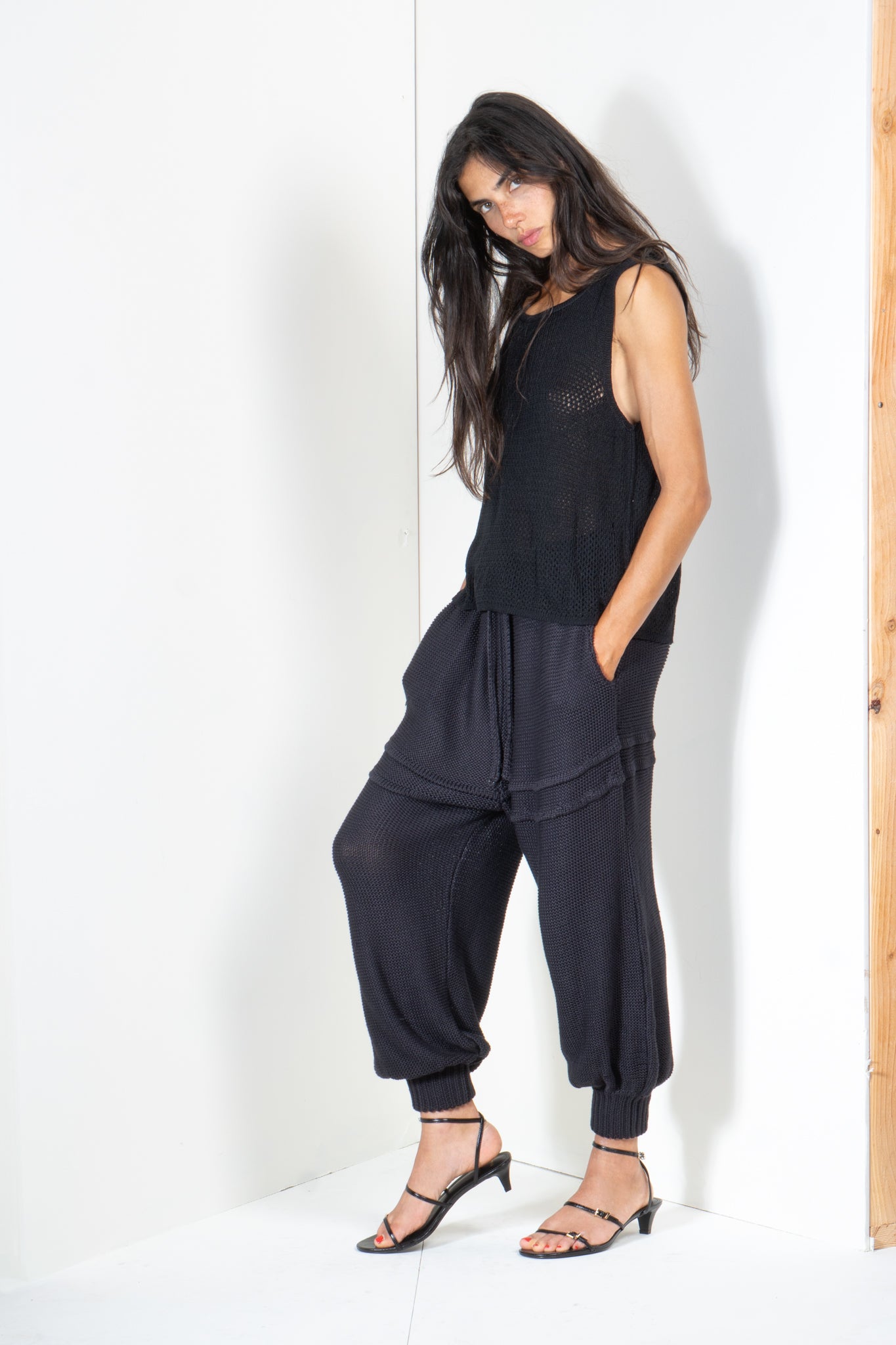 Boxy Tank in Heavy Guage Yarn