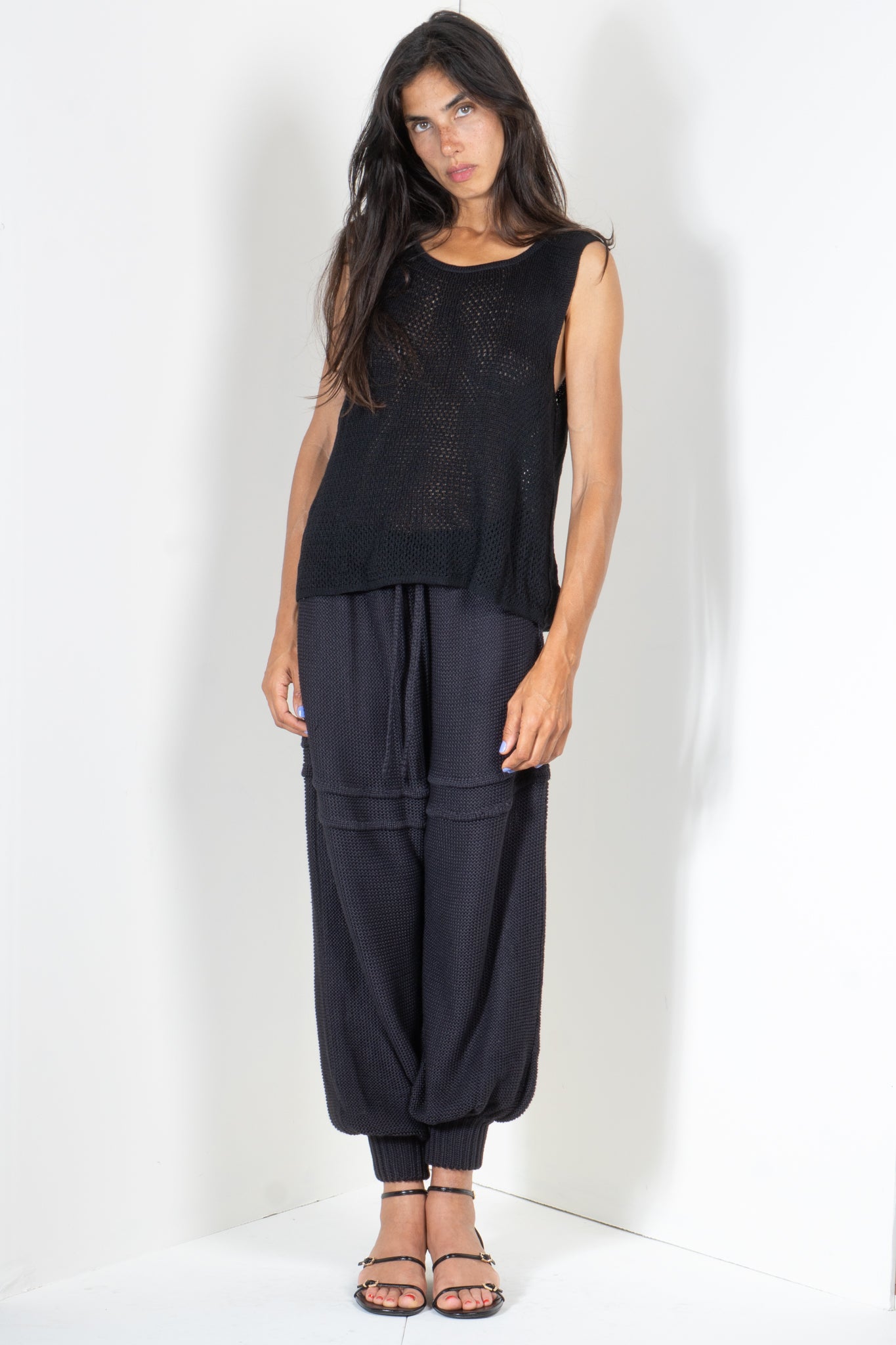 Boxy Tank in Heavy Guage Yarn