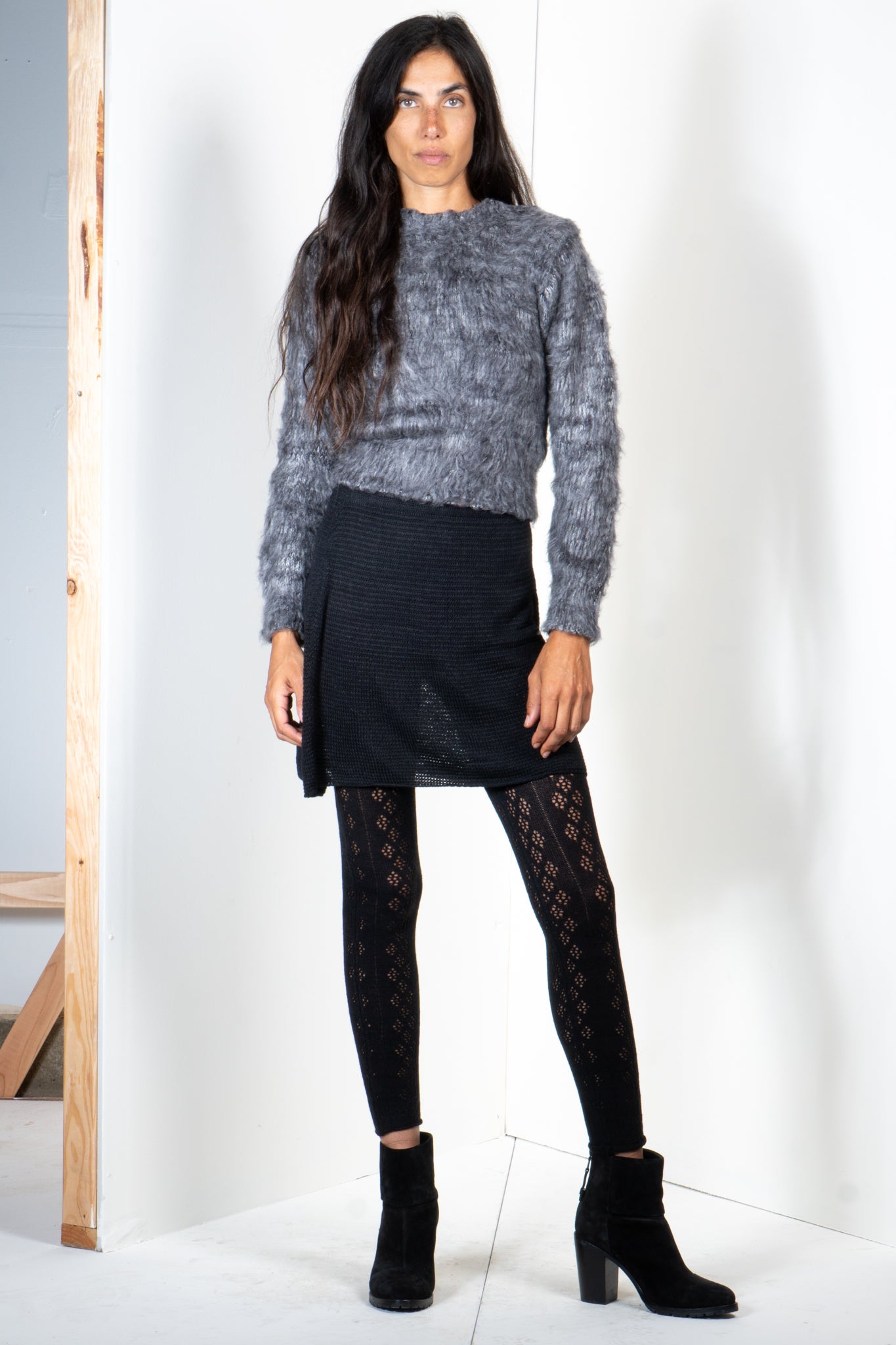 Brushed Mohair Sweater