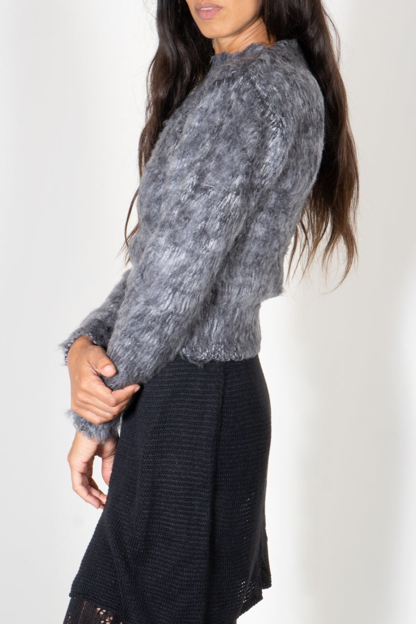 Brushed Mohair Sweater