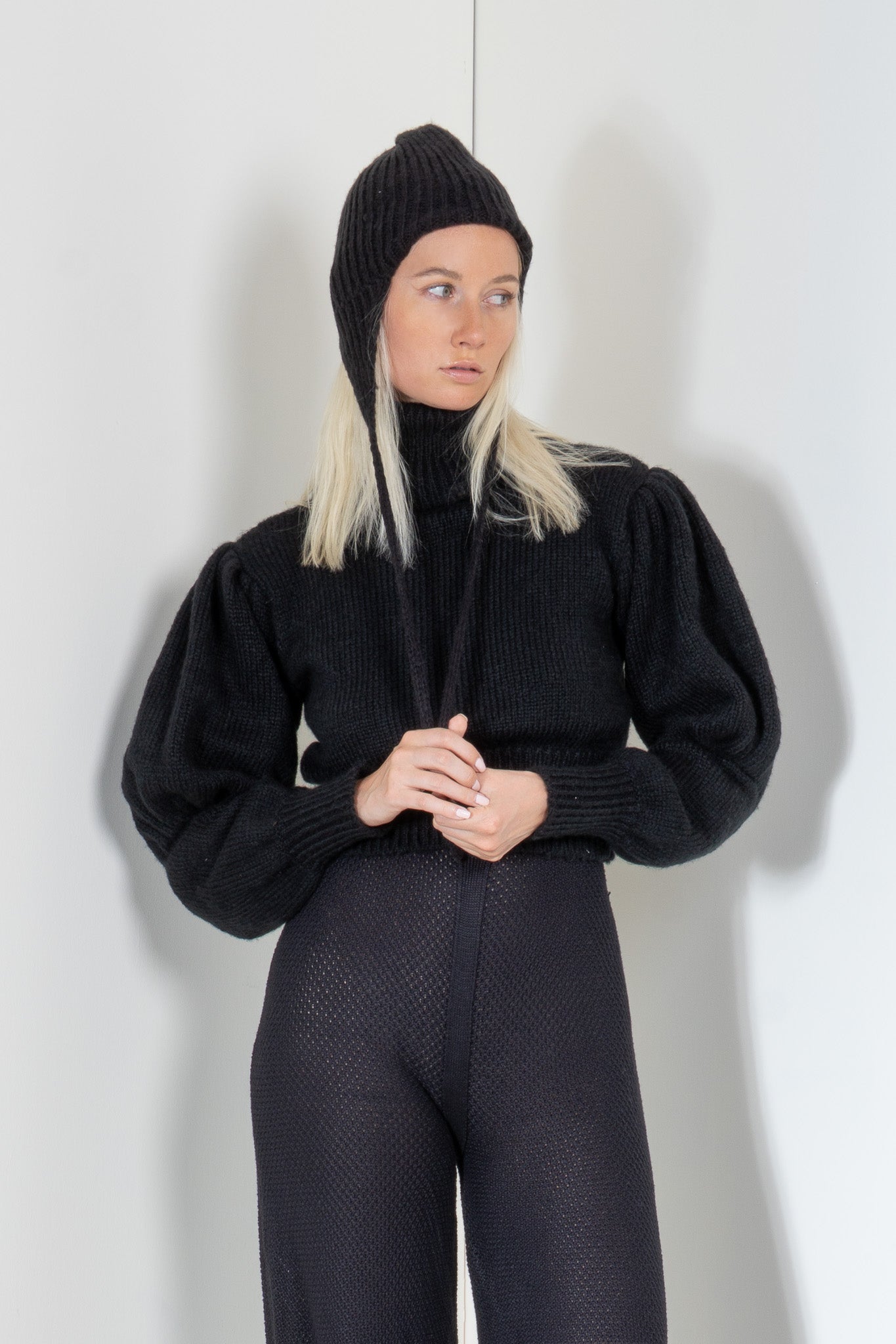 Pants in Pontille with Ankle Cuff