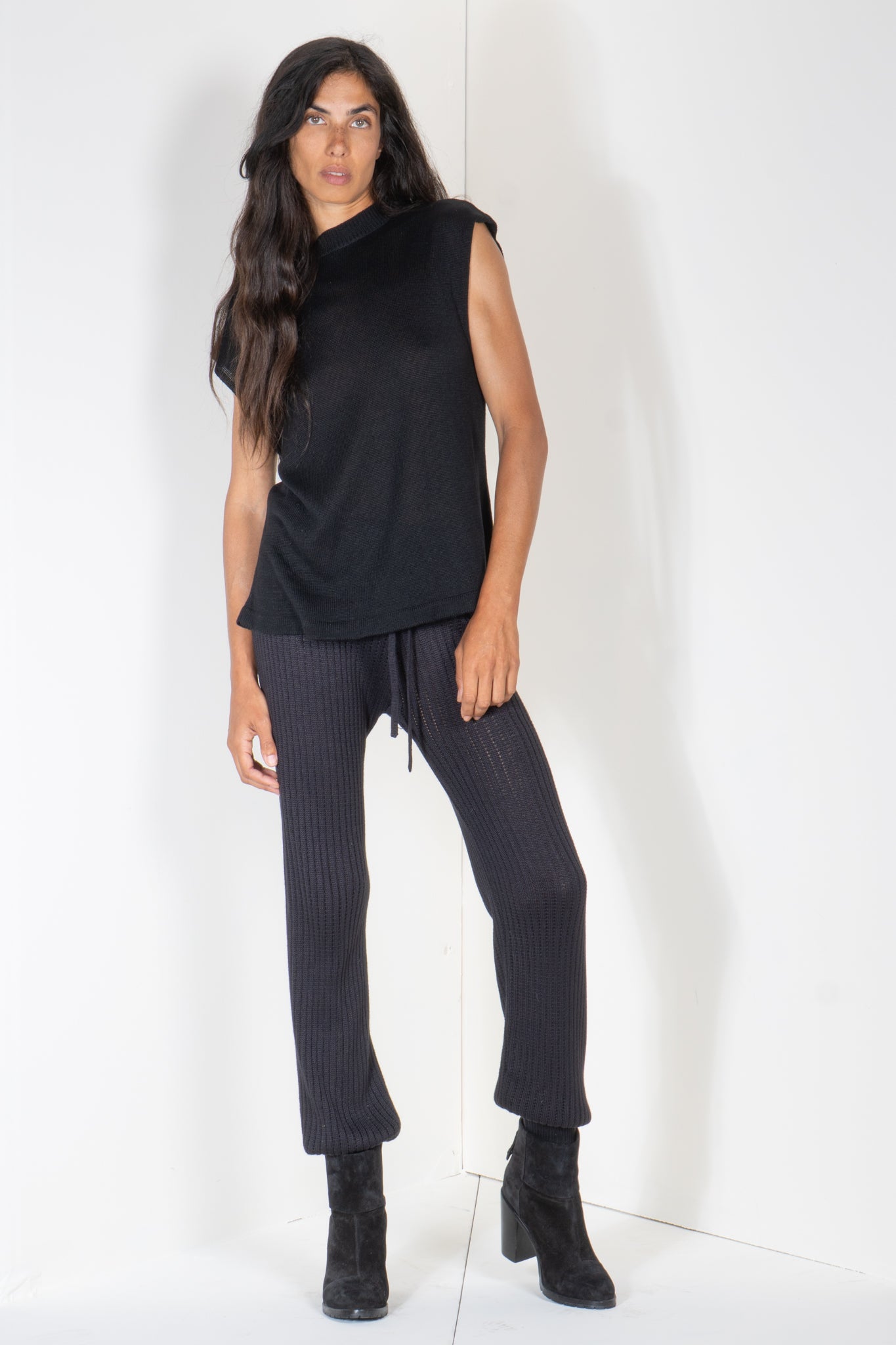 Jersey Sleeveless Top