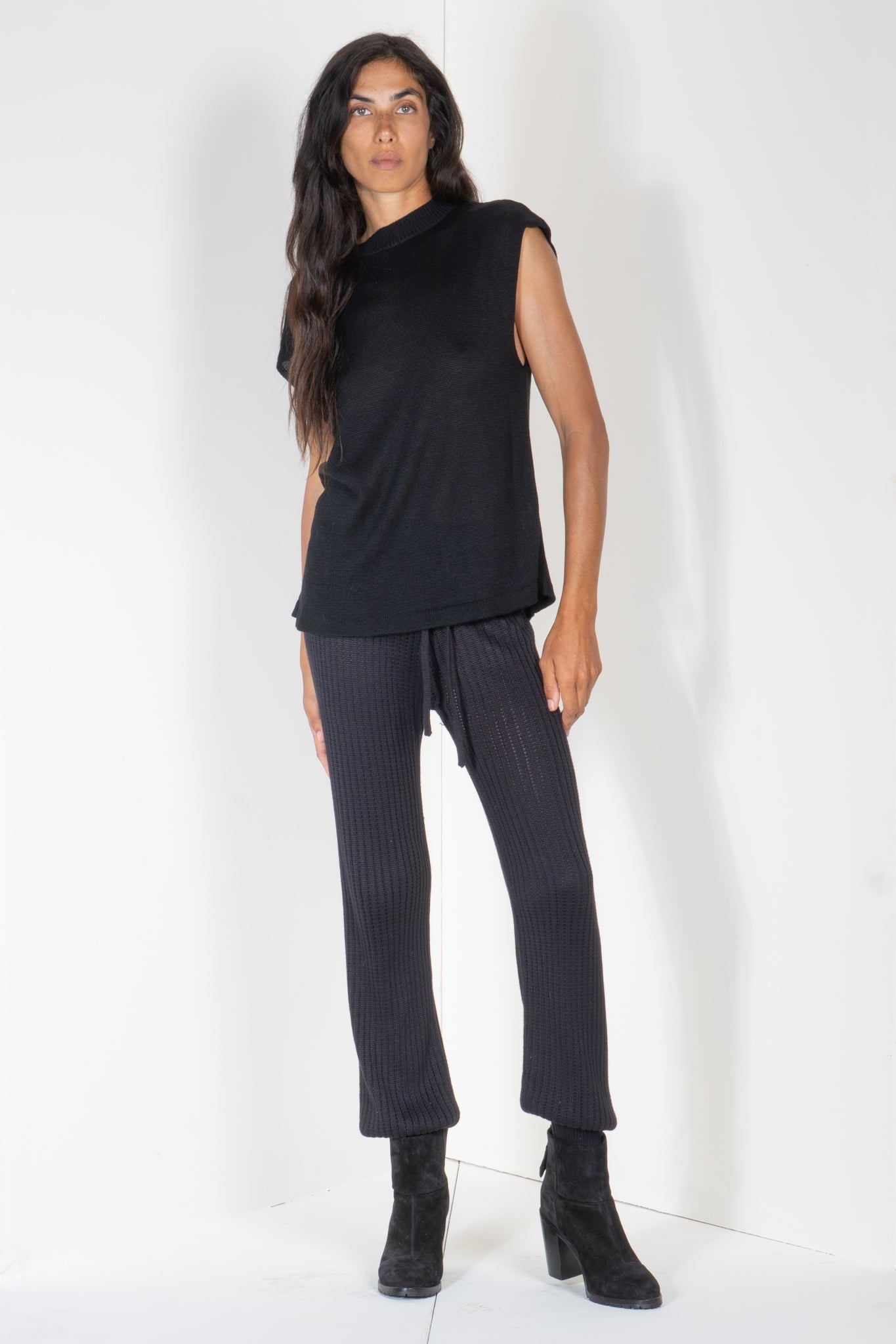 Jersey Sleeveless Top