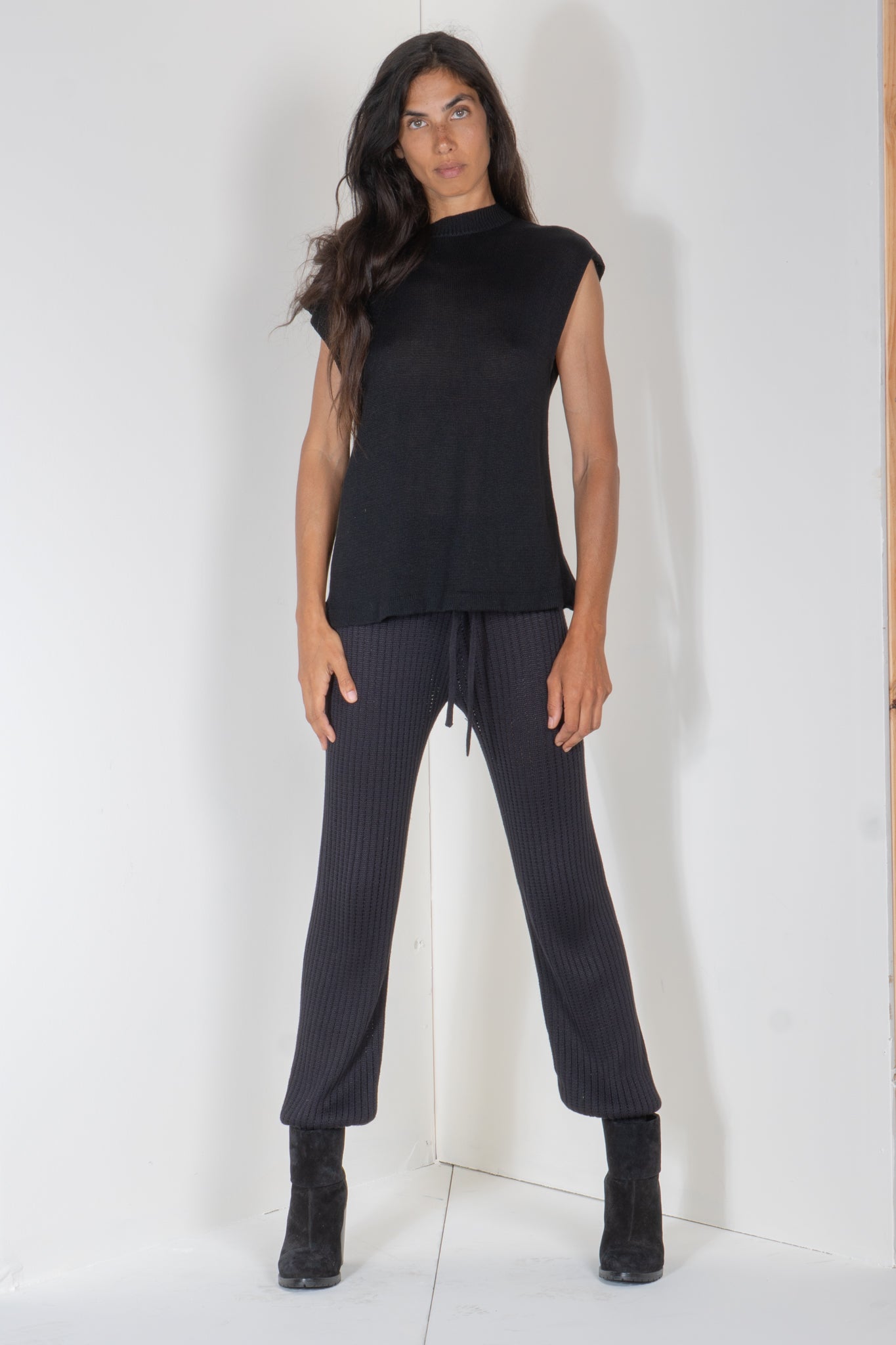 Jersey Sleeveless Top
