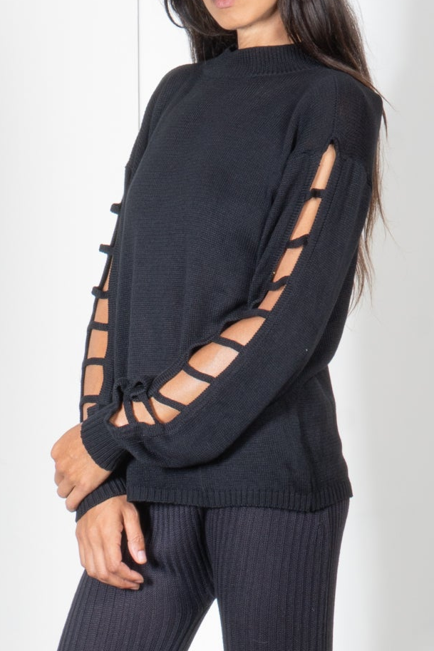 Ladder Sleeve Shirt