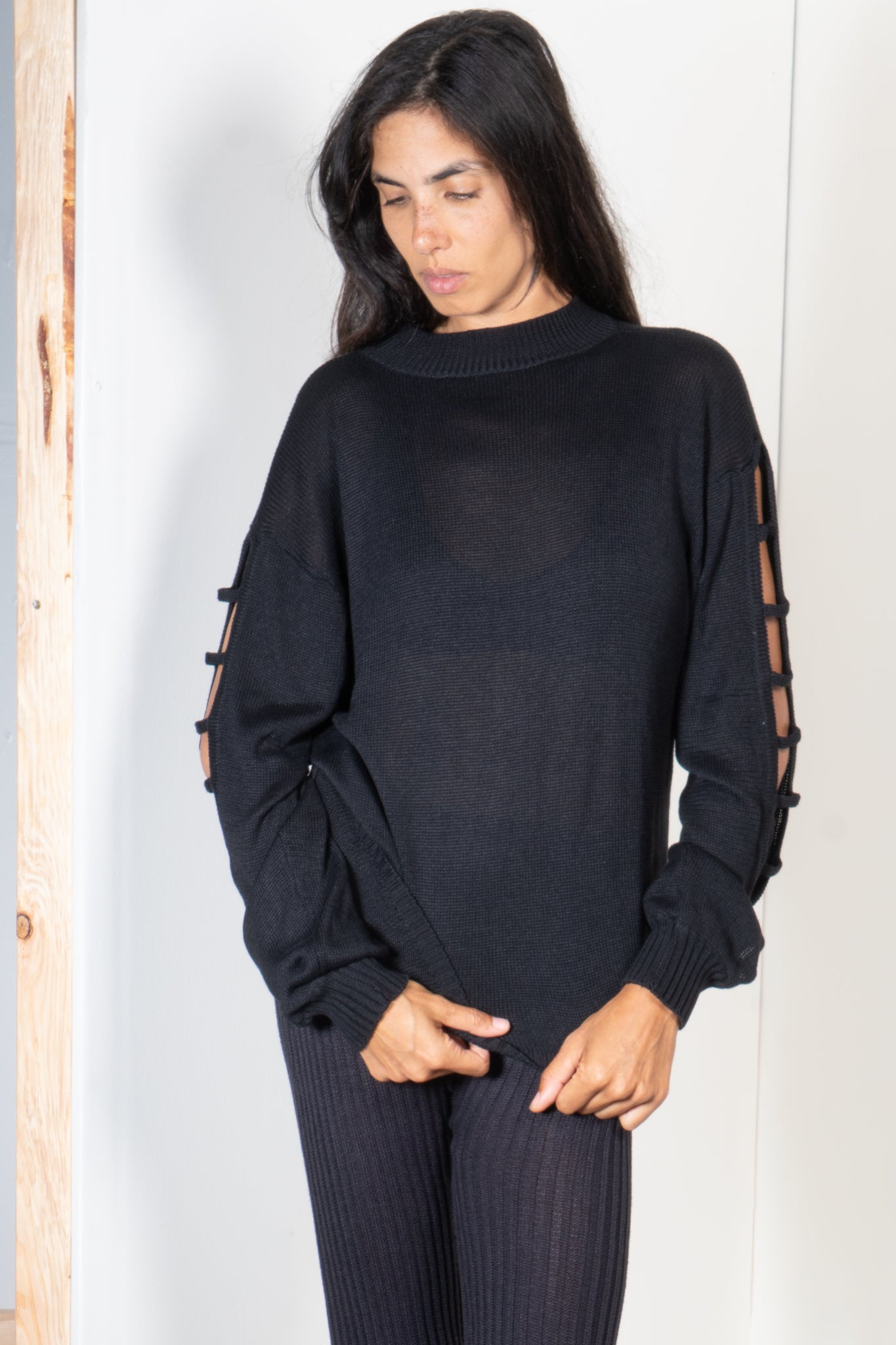 Ladder Sleeve Shirt