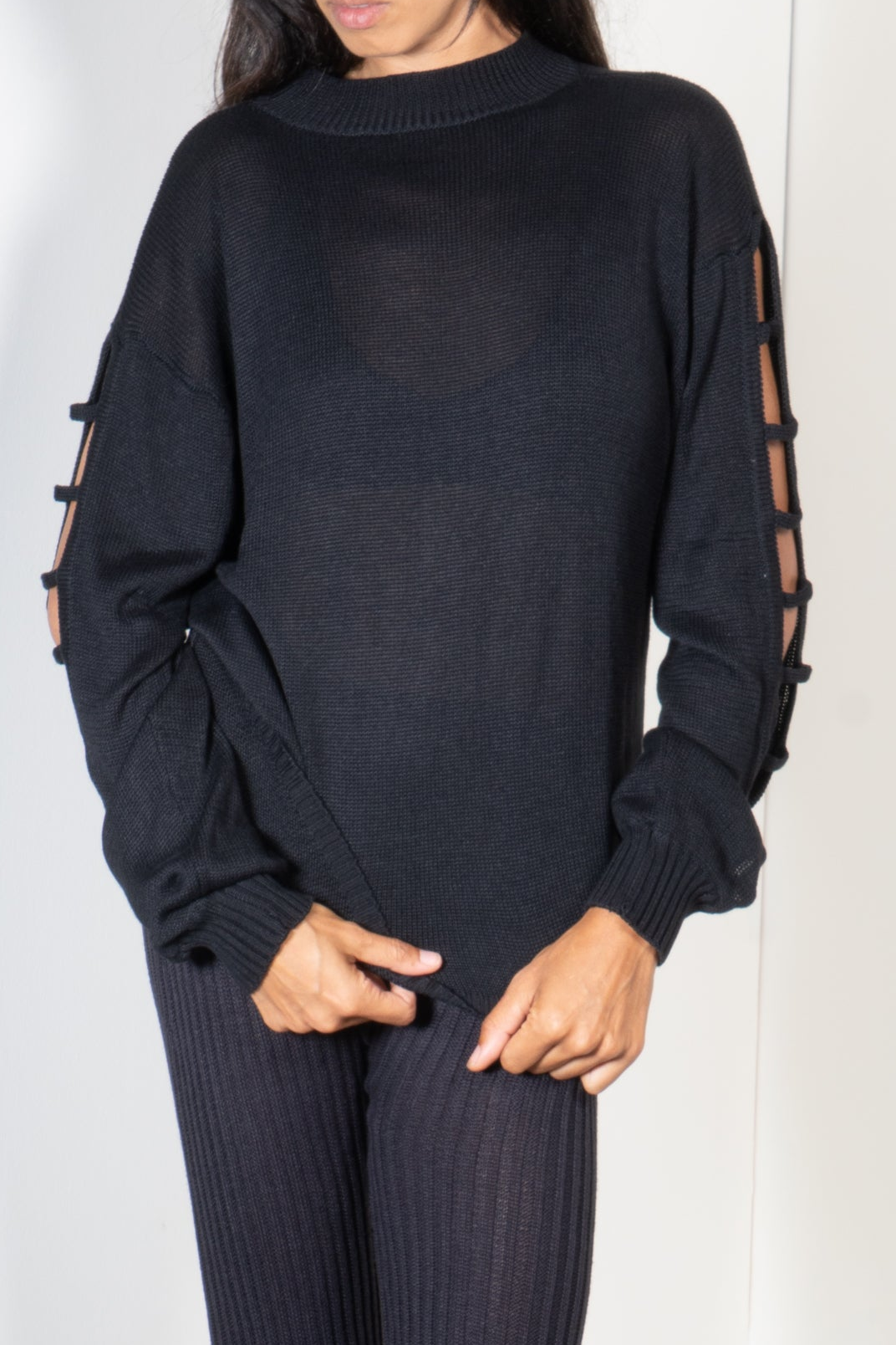 Ladder Sleeve Shirt