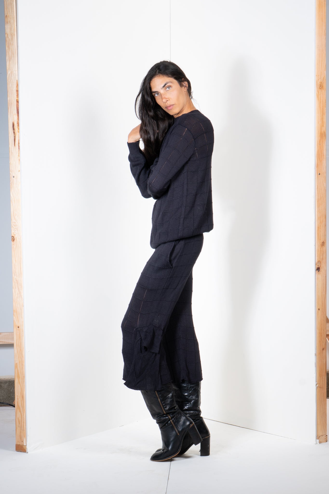 Long Sleeve Shirt in Square