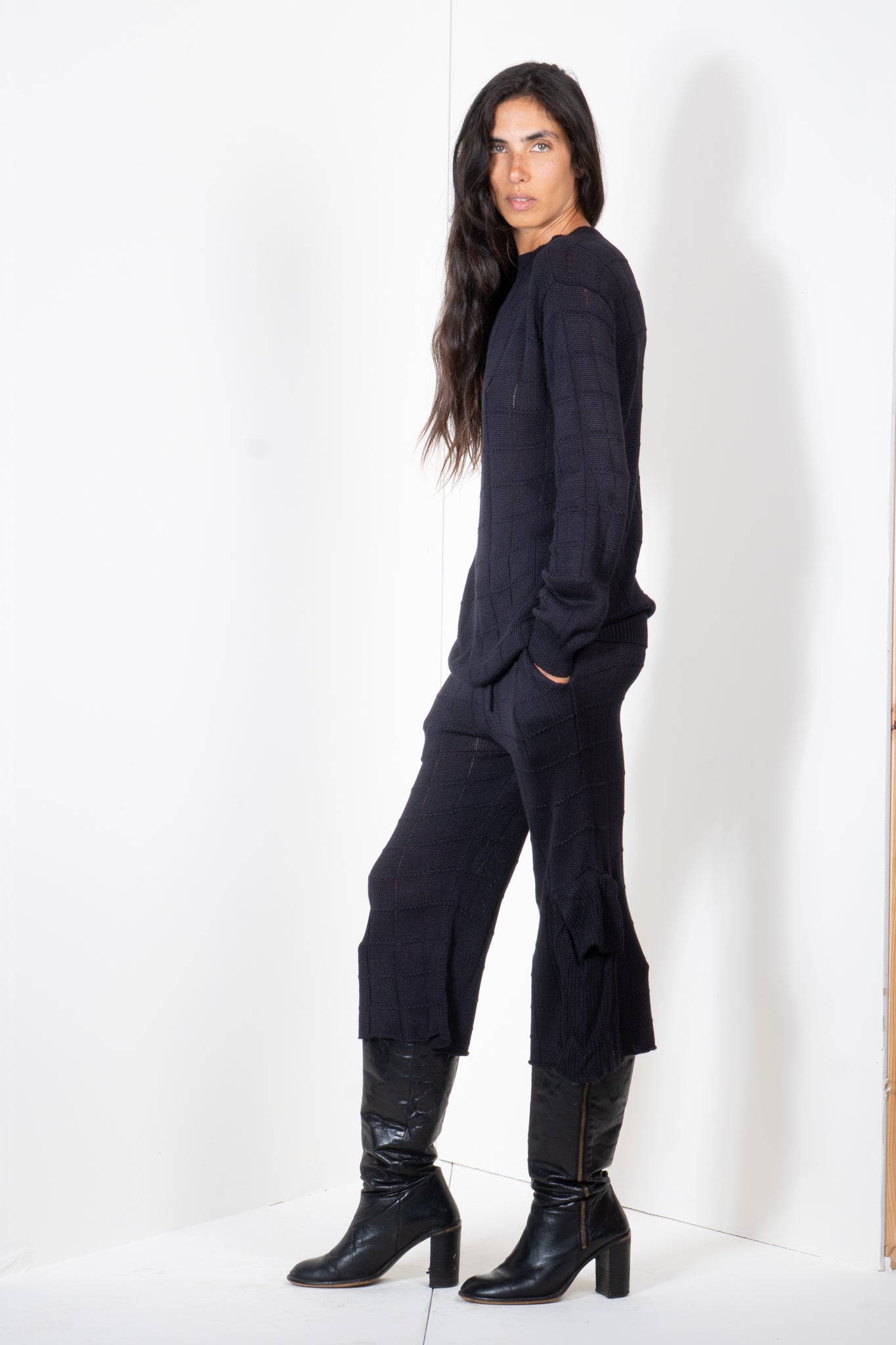Long Sleeve Shirt in Square