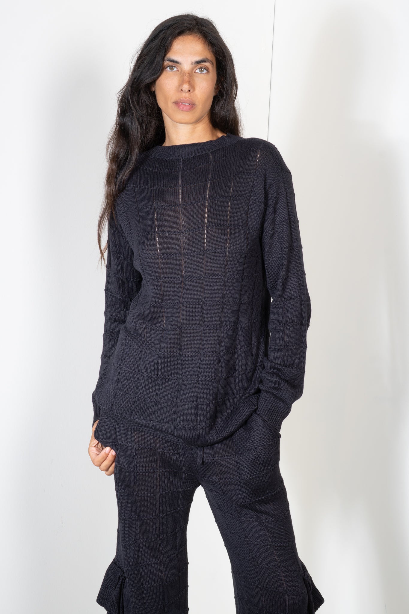 Long Sleeve Shirt in Square