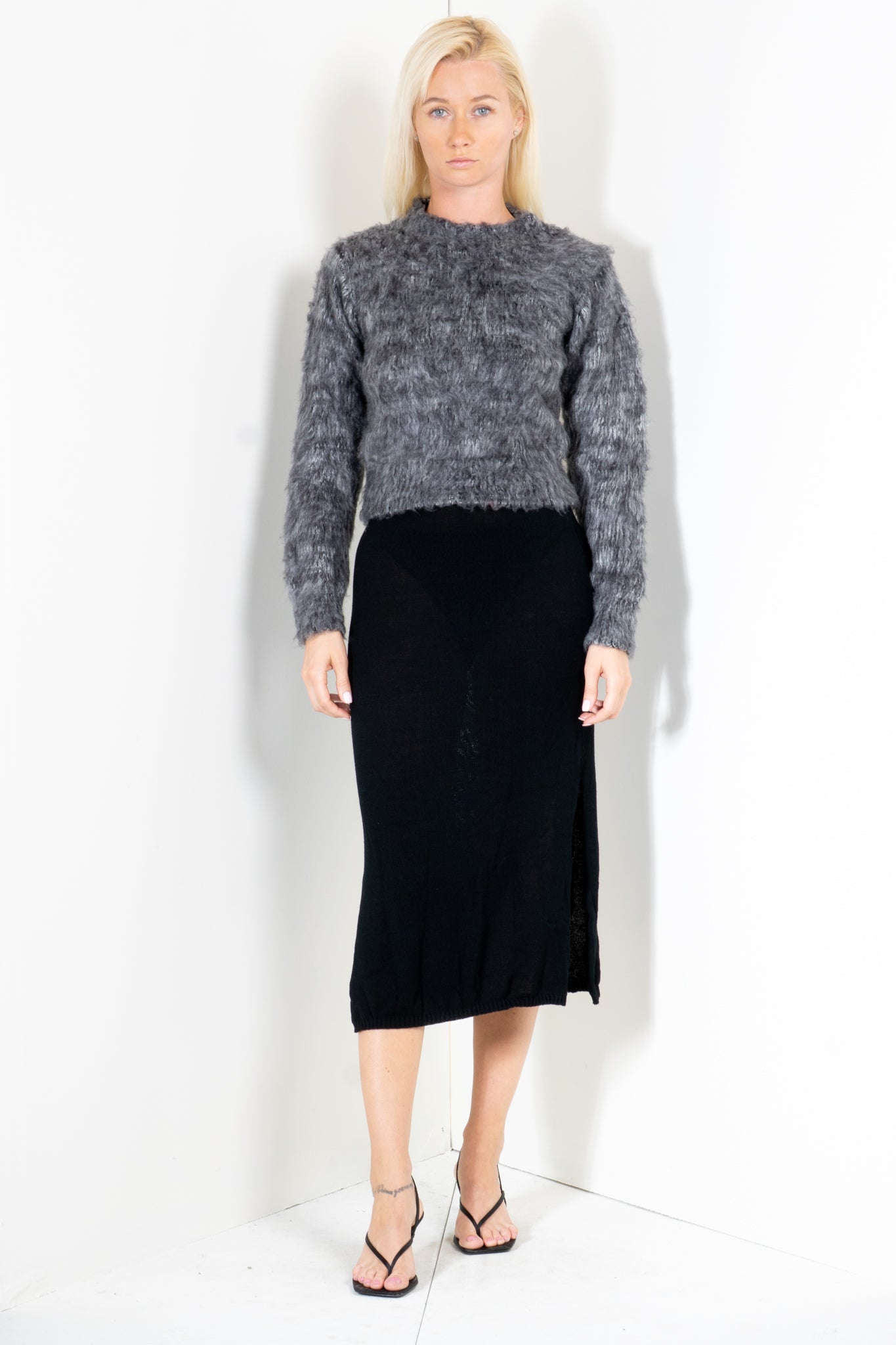 Midi Pencil Skirt