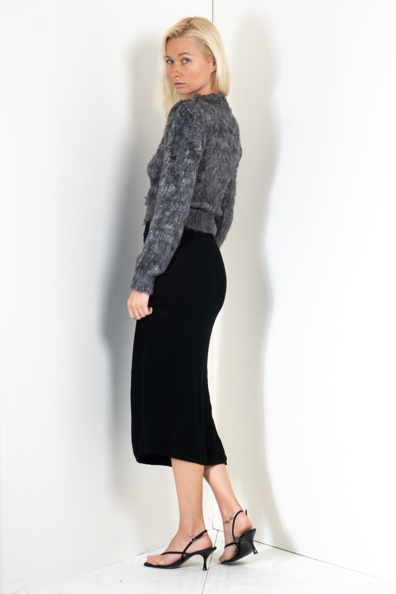 Midi Pencil Skirt