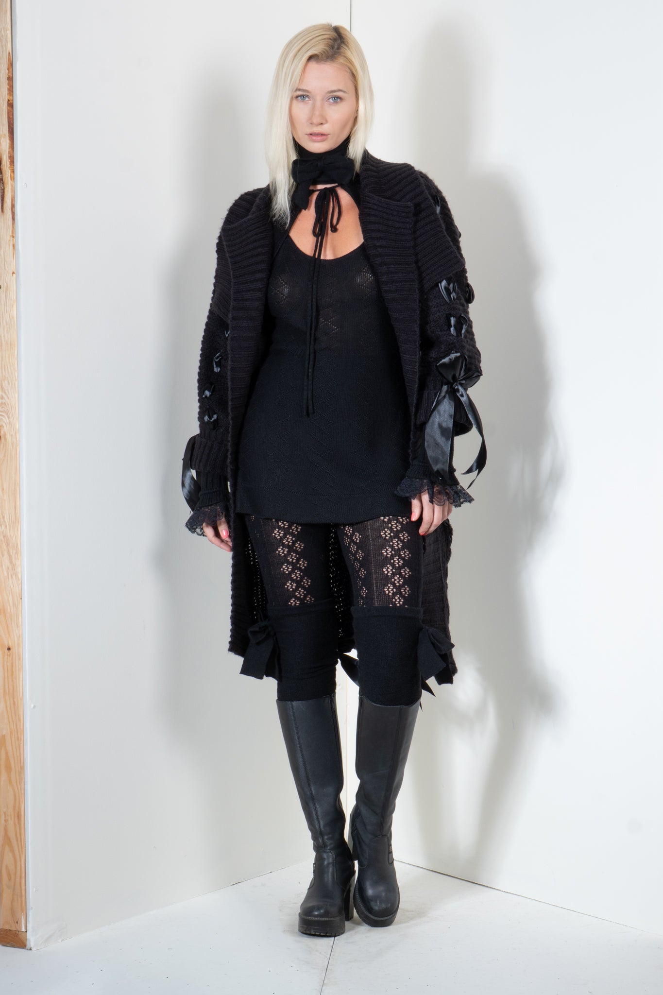 Woven Ribbon Cardigan
