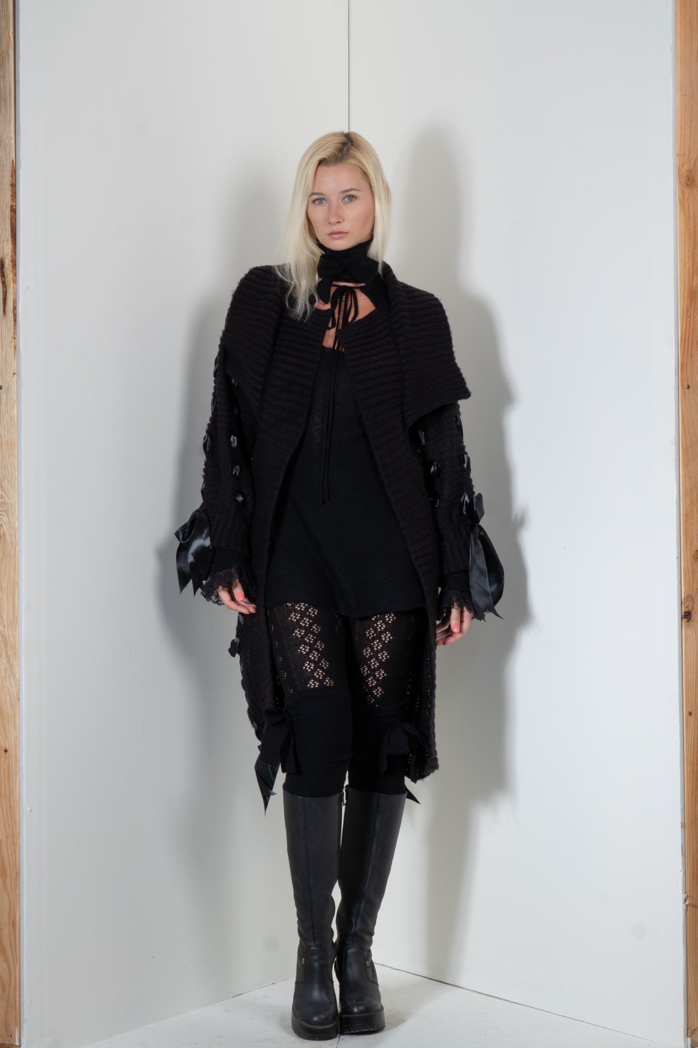 Woven Ribbon Cardigan