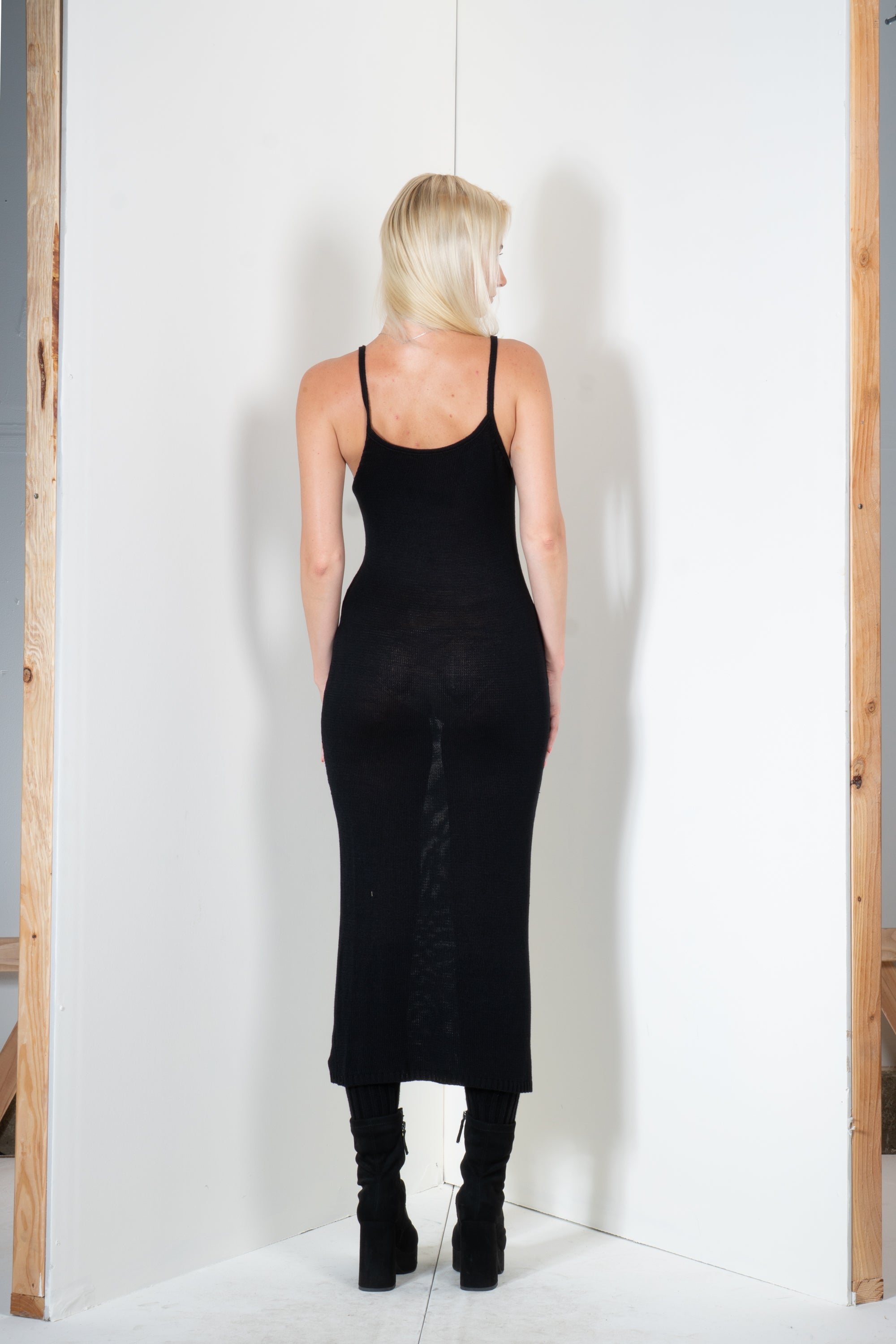 Spaghetti Strap Midi Dress