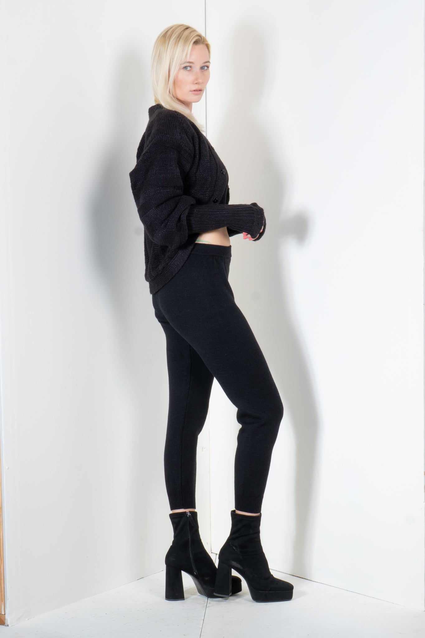 Enveloped Sleeve Cardigan