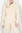 Pull Over Hoodie with Cable Applique Shoulders and Hood in Cream
