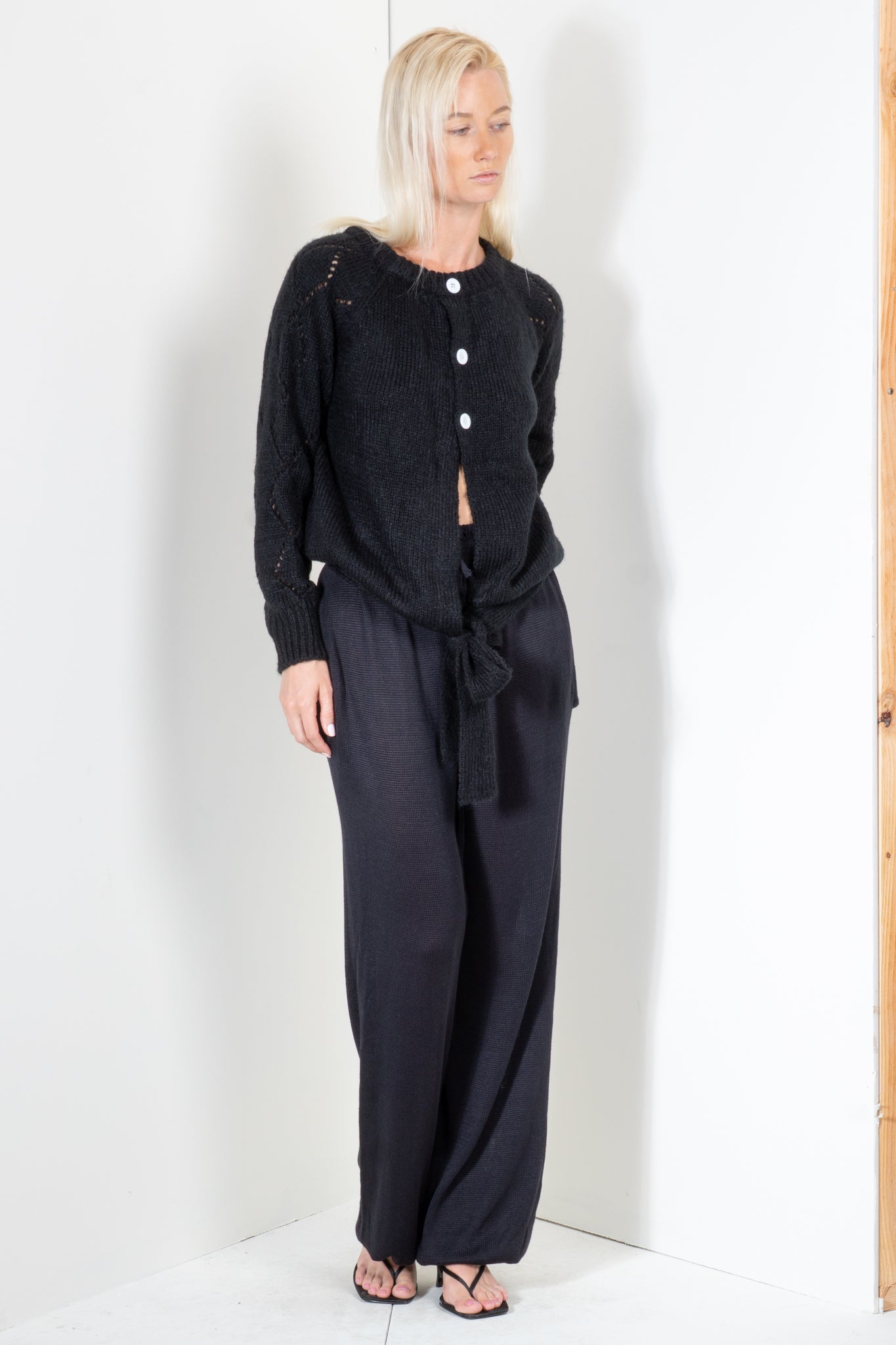 Reversible Button Up Cardigan