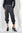 Ribbed Sweater Jogger Pants in Black
