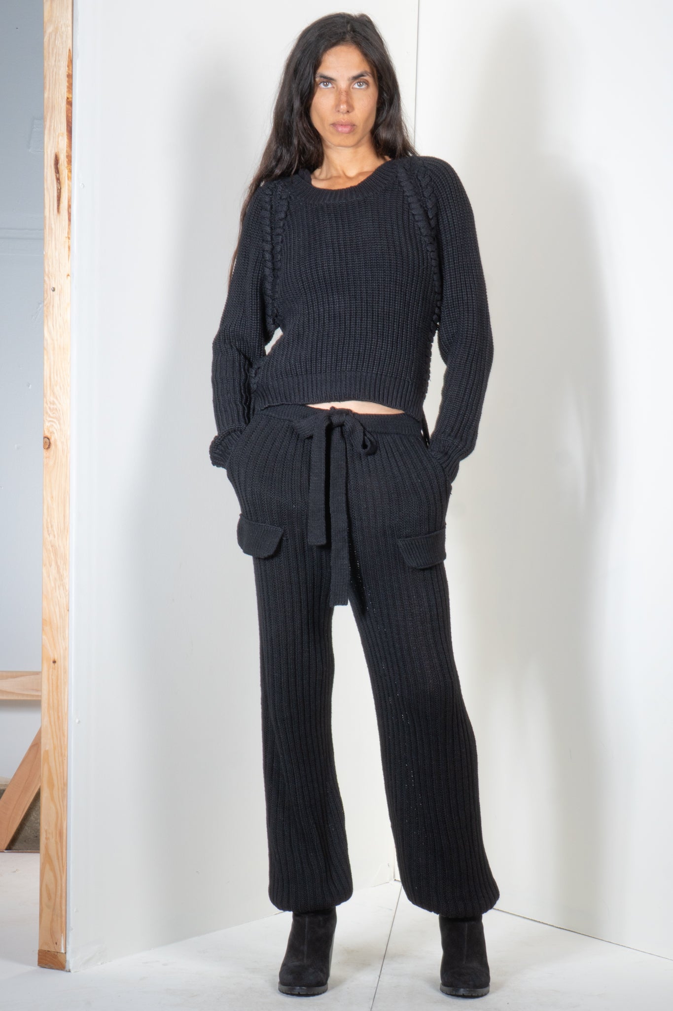 Ribbed Utility Pants