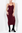 Spaghetti Strap Midi Dress in Maroon