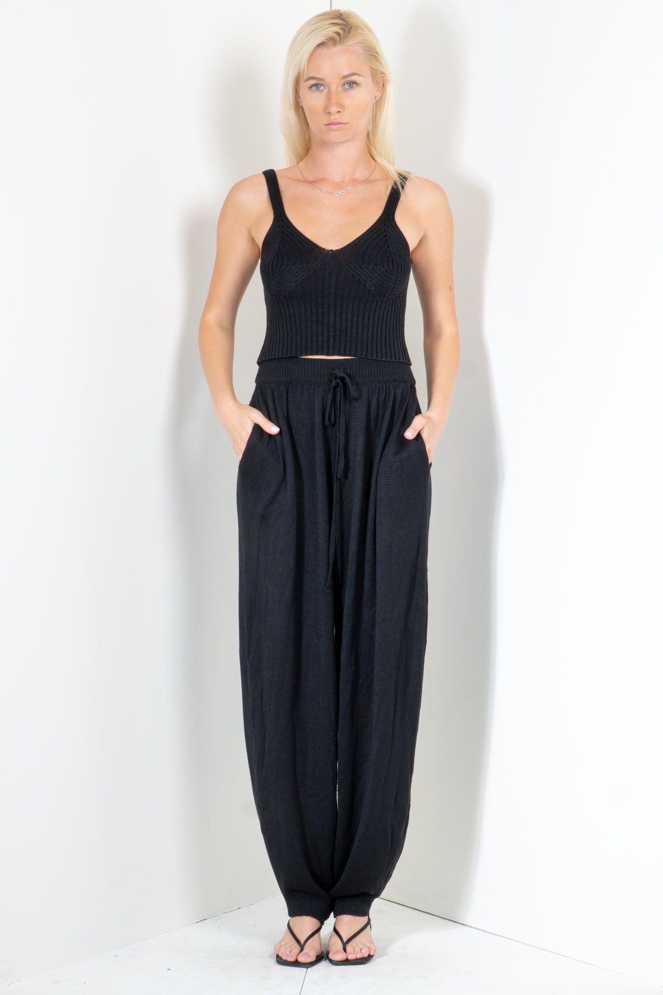 Tank Top with Ribbed Cup