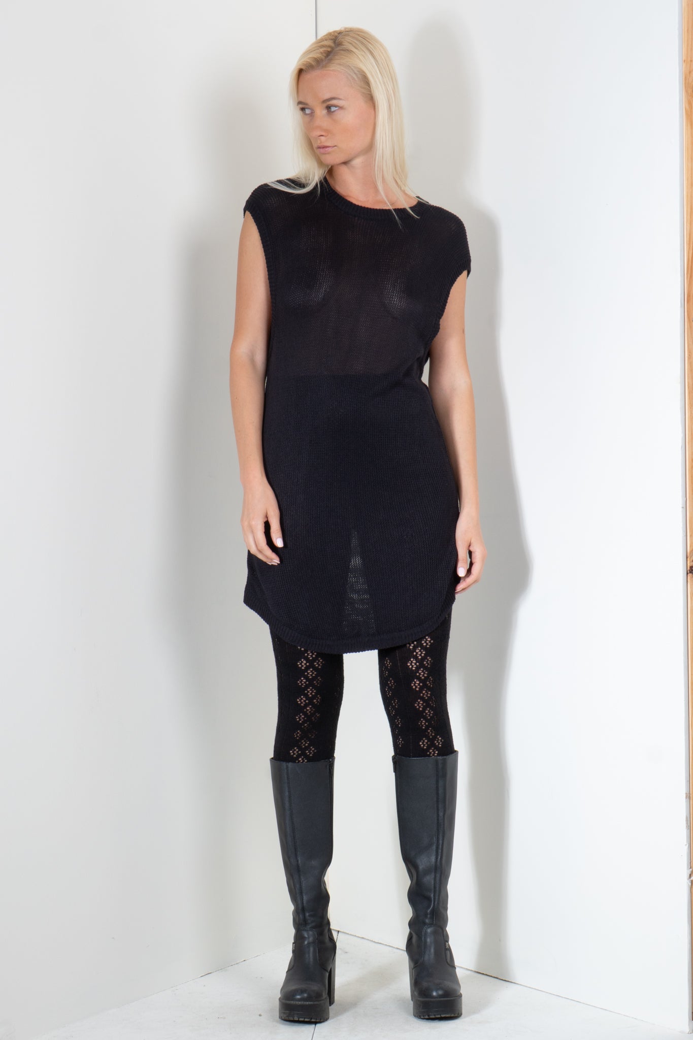 Wide Tank Dress
