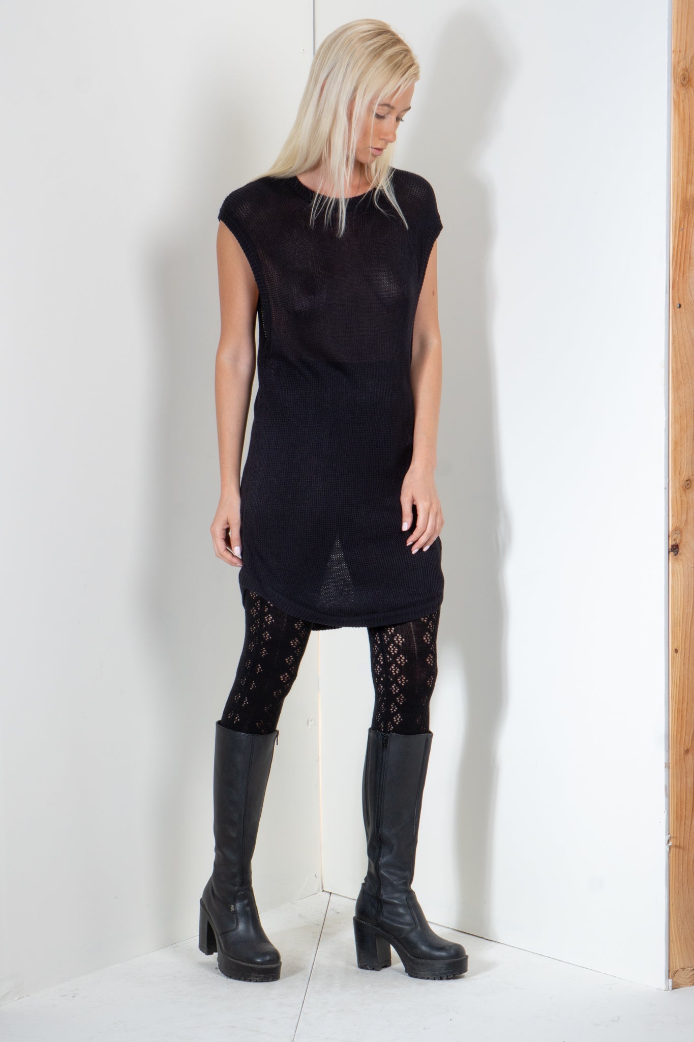 Wide Tank Dress