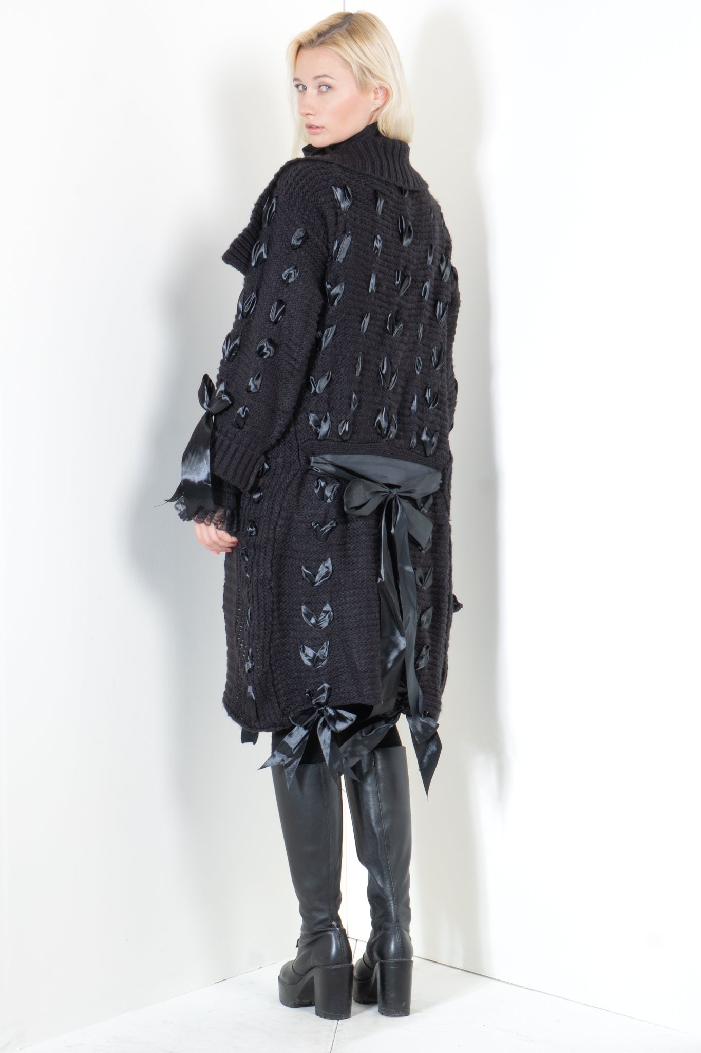 Woven Ribbon Cardigan