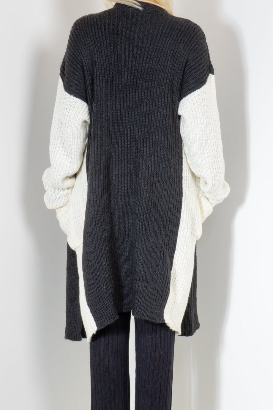 Duster Cardigan in Contrast