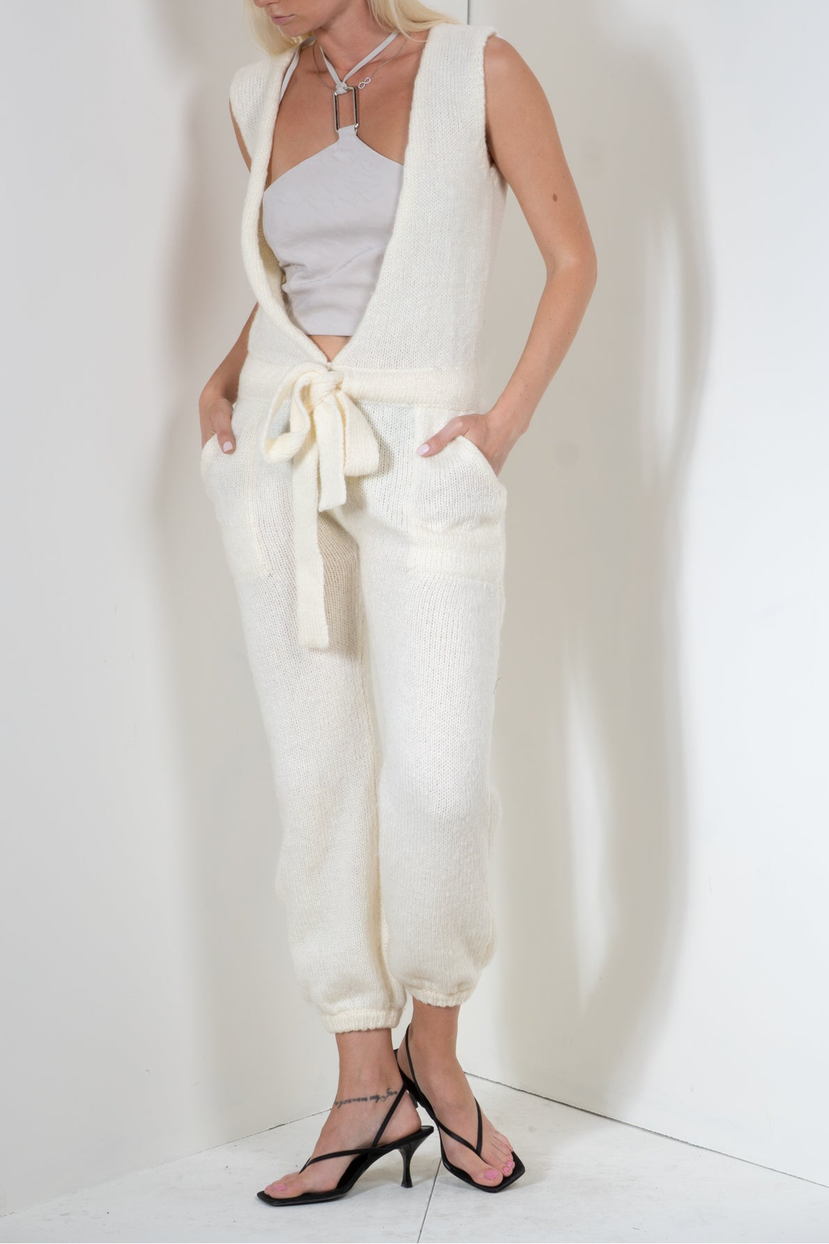 Jumpsuit with Deep Neckline