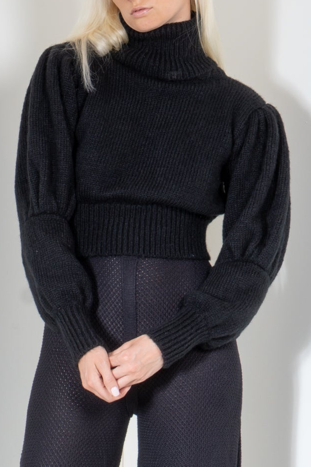 Tulip Sleeve Sweater