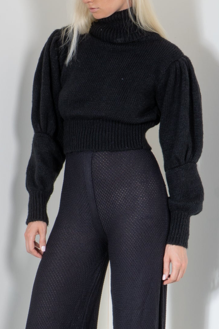 Tulip Sleeve Sweater