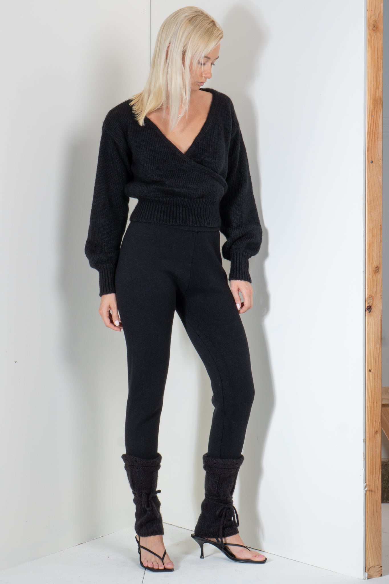 Wrap Sweater Top