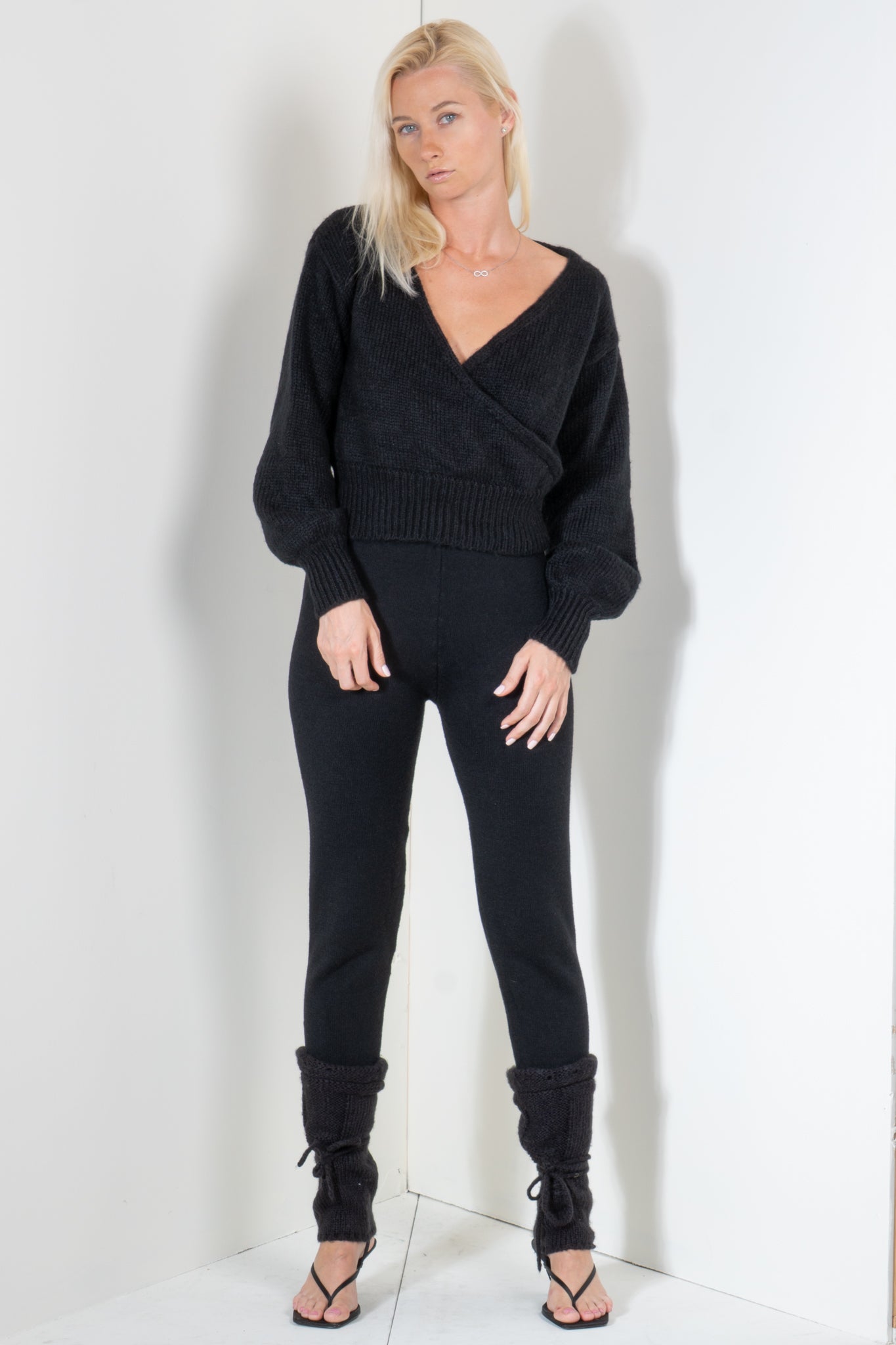 Wrap Sweater Top